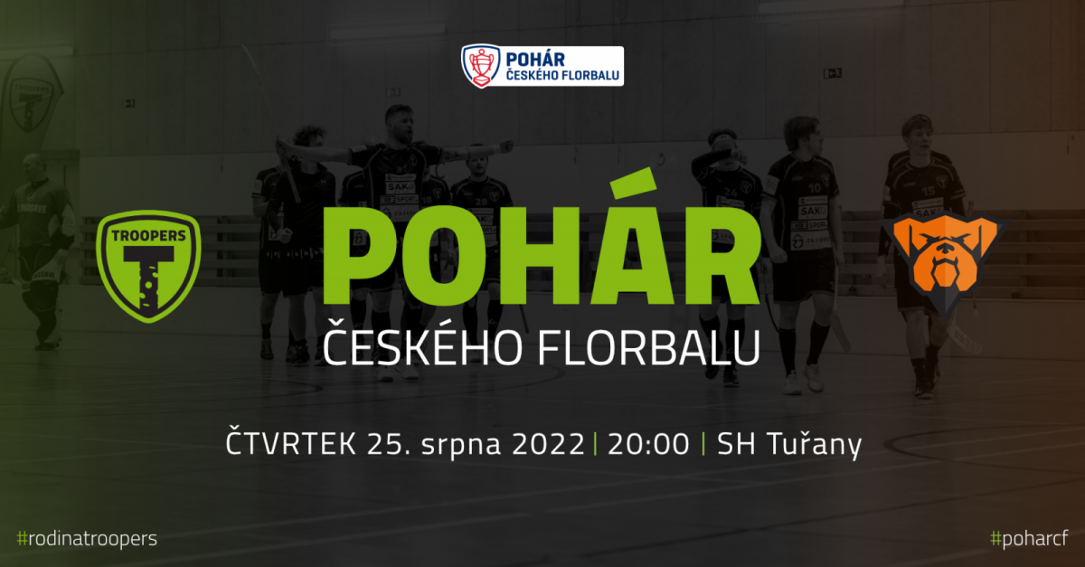 Už zítra proběhne první domácí kolo Poháru českého florbalu proti Bulldogs Brno